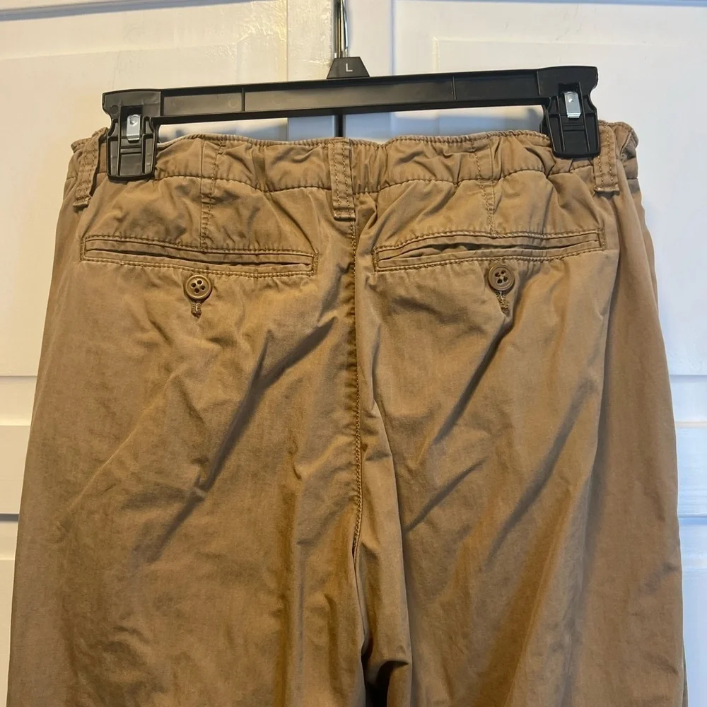 Gap Kids Flannel Lined Chino Pants Size Kids 14 Husky Color Tan